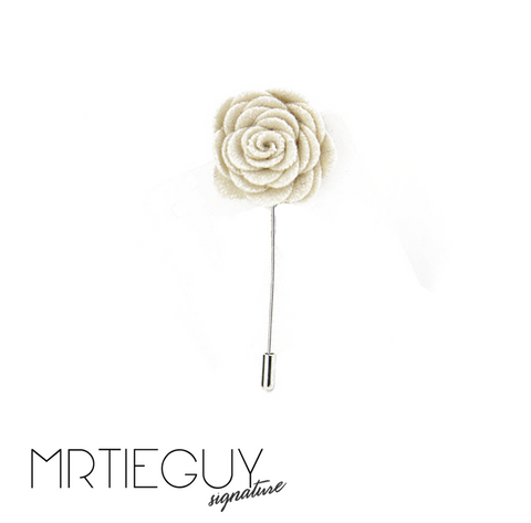 FLOWER LAPEL PIN - MR TIE GUY - For The Daring & Dapper™